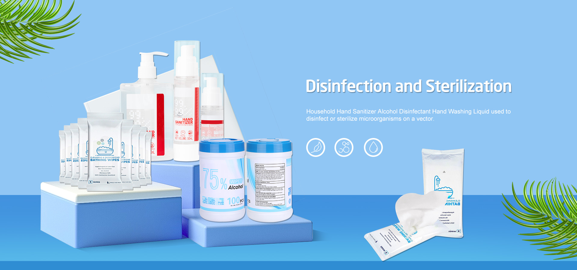 Tá Moisturizers ag Sanitizer Láimhe